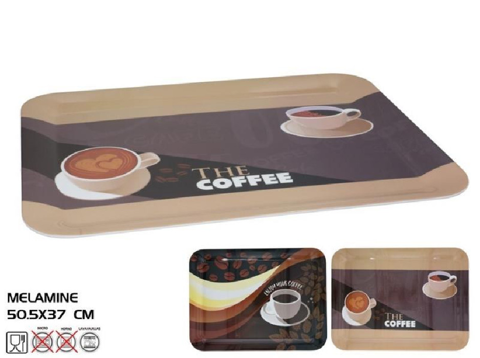 BANDEJA MELAMINA RECTANG.BRADY 50,5x37xm