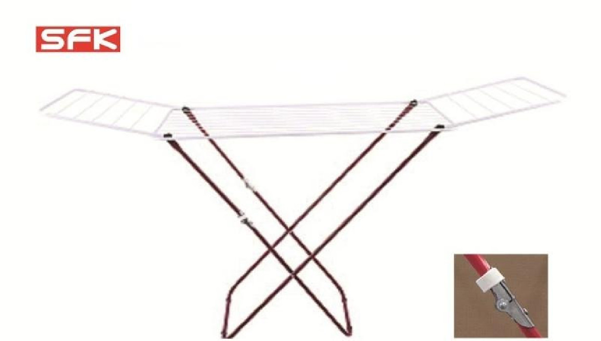 TENDEDERO ACERO ALAS 20M ROJO MILANO...