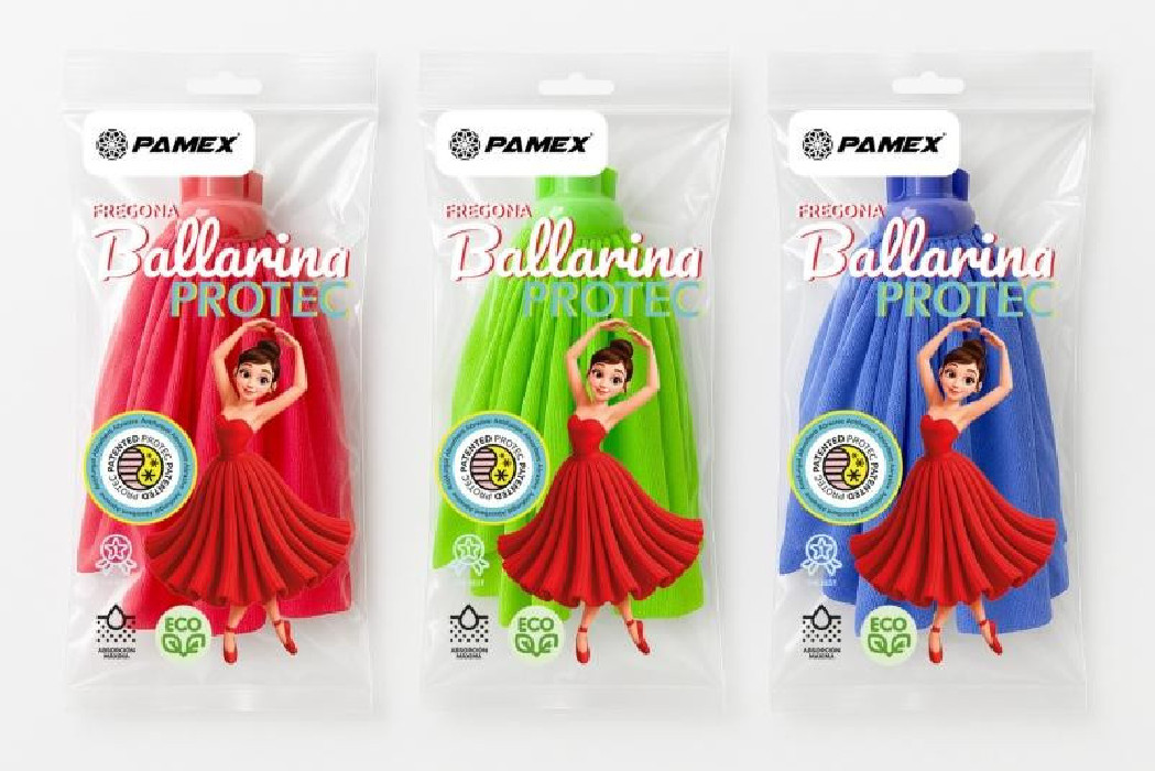 FREGONA BALLARINA PROTEC TRICOLOR