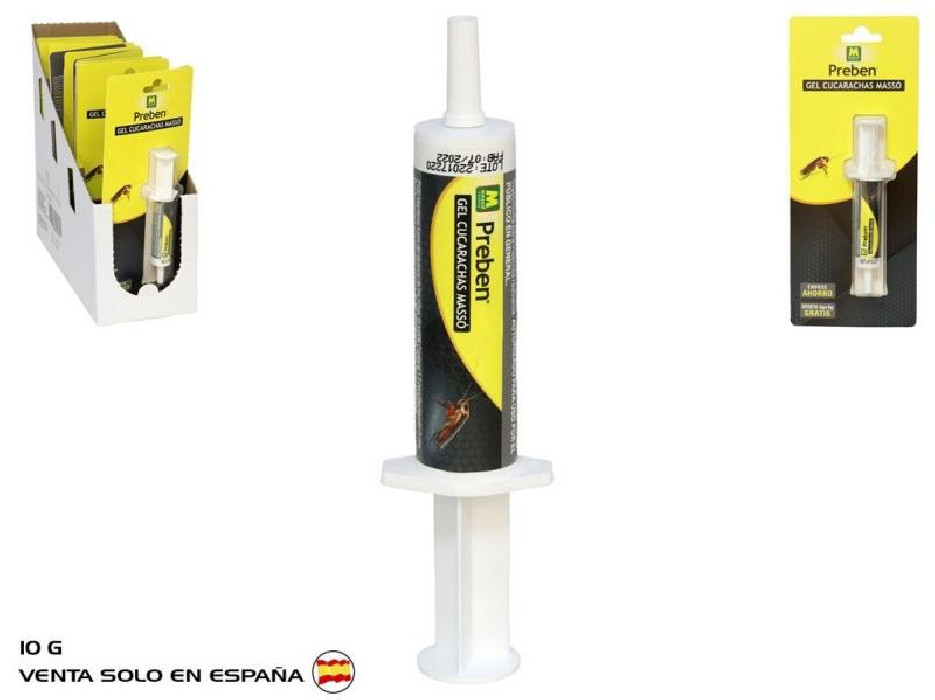 JERINGA ECOGEL CUCARACHAS 10G