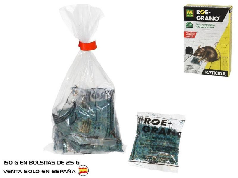 RATICIDA EN GRANO 150GR