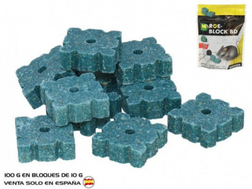 RATICIDA EN BLOQUE 100 GR