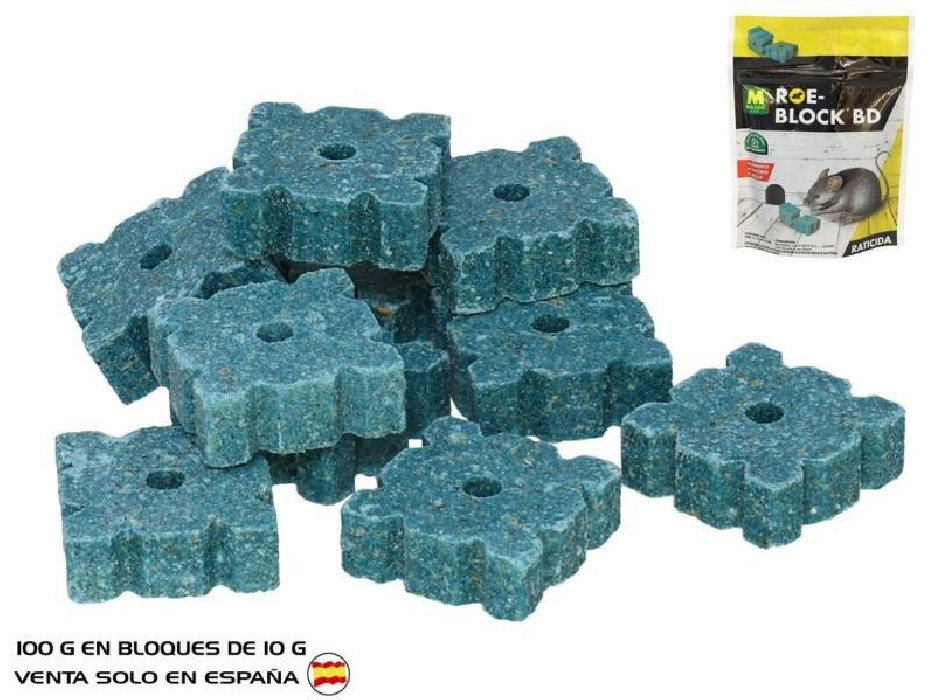 RATICIDA EN BLOQUE 100 GR