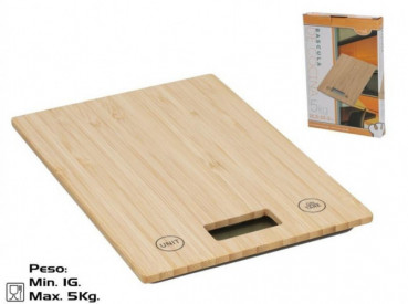BASCULA COCINA DIGITAL 5KG...