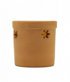 MACETA TERRACOTA ESTRELLAS...