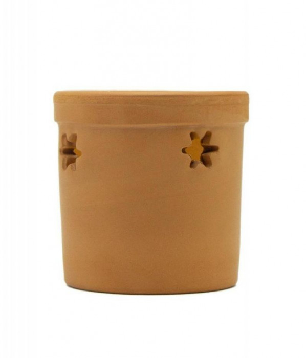 MACETA TERRACOTA ESTRELLAS CITRONELA...