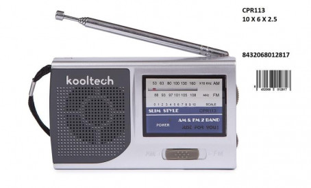 RADIO BOLSILLO HORIZONTAL...