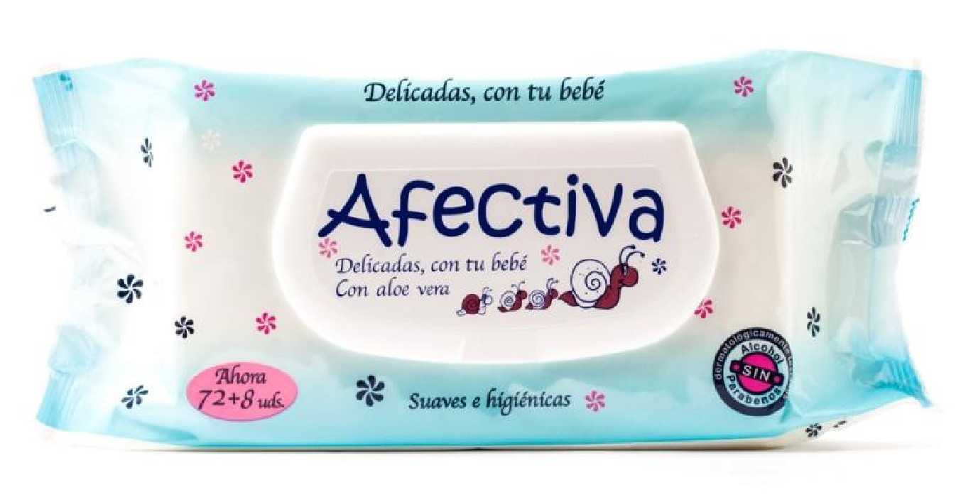 TOALLITAS AFECTIVA 80 UND.  RF.1304
