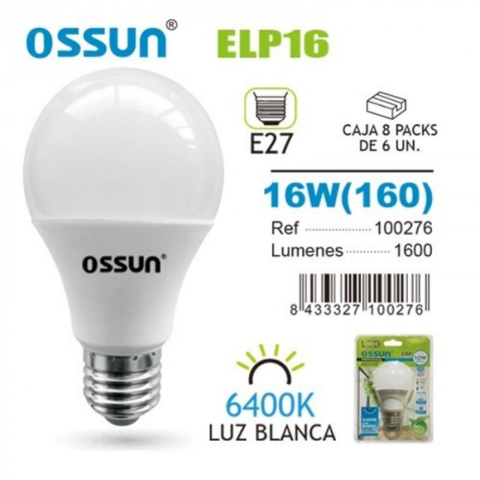 BOMBILLA LED 16W E27 100276