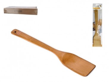 ESPATULA BAMBU RECTA 30CM