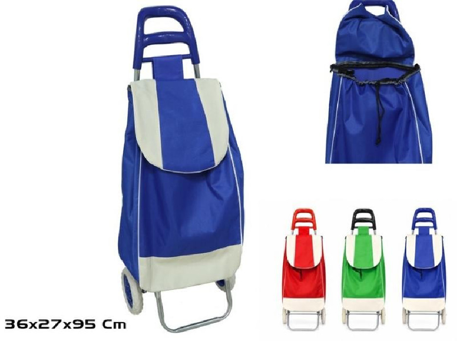CARRO COMPRA 37L 96x36x27cm
