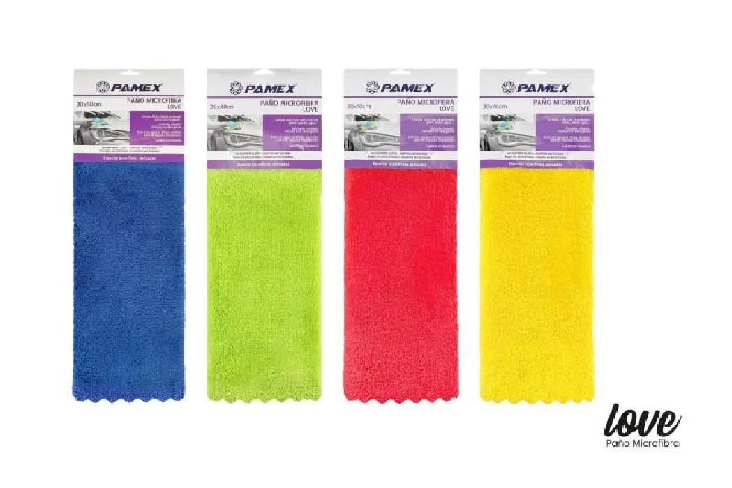 PAÑO MICROFIBRA LOVE 30X40
