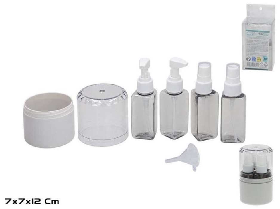 BOTELLA VIAJEX4 40ML 7x7x12cm