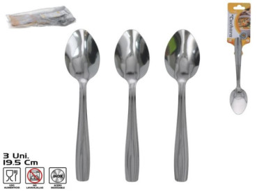 CUCHARAX3 19.5CM