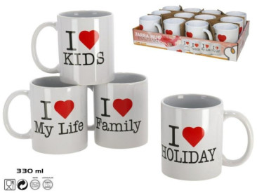 TAZA HEART 33CL