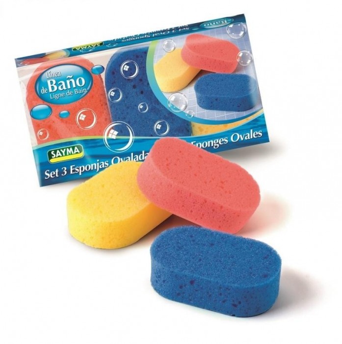 ESPONJAS OVALADAS 3 UN RF.27DORDIV