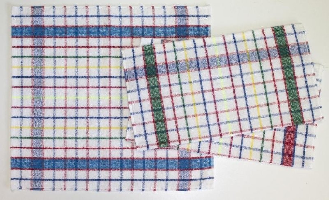 PAÑO RIZO RAYAS COLORES 48*50 0065