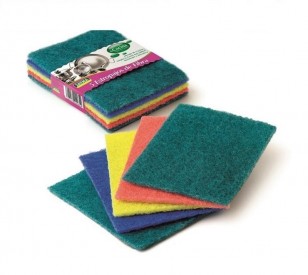 ESTROPAJOS FIBRA COLORES 5...