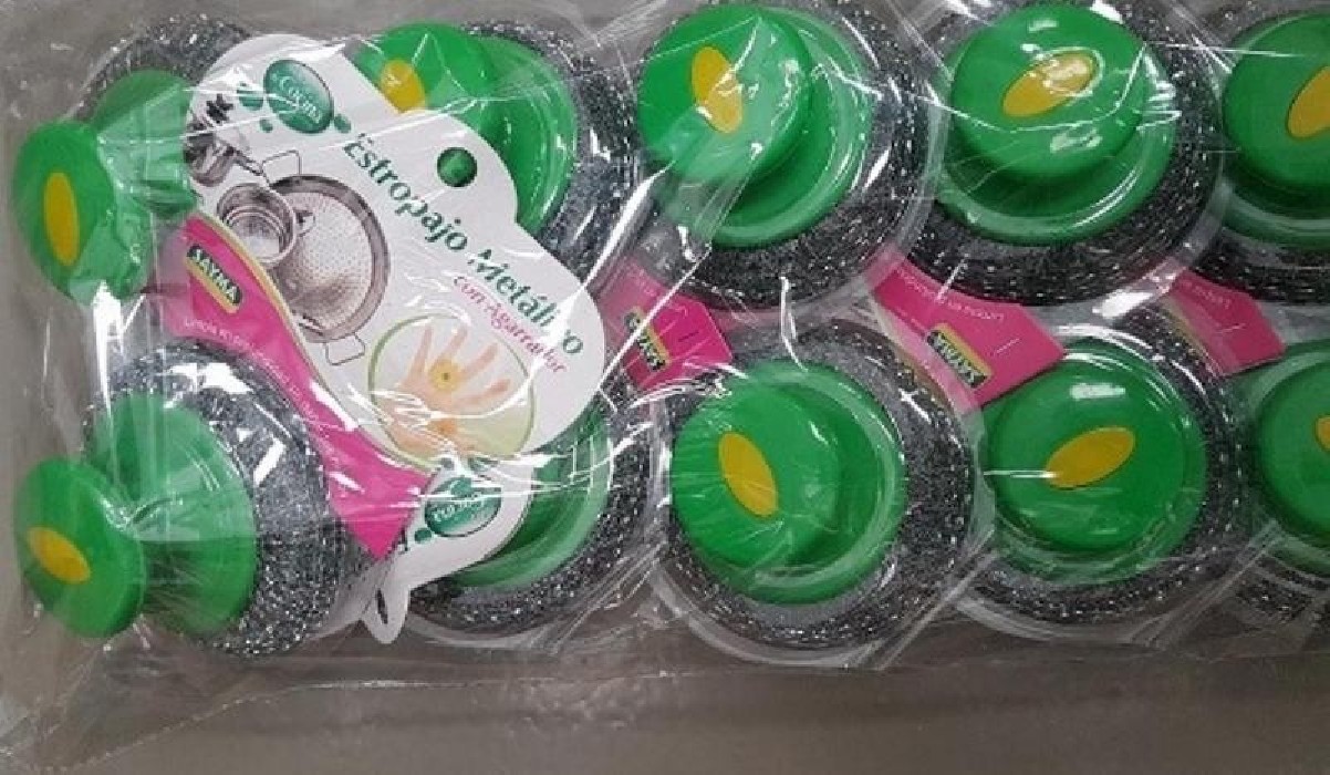 ESTROPAJO METÁL.C/AGARRADOR 536DORDIV