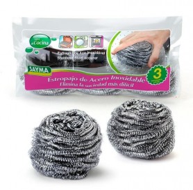 ESTROPAJOS ACERO BOLSA 3...