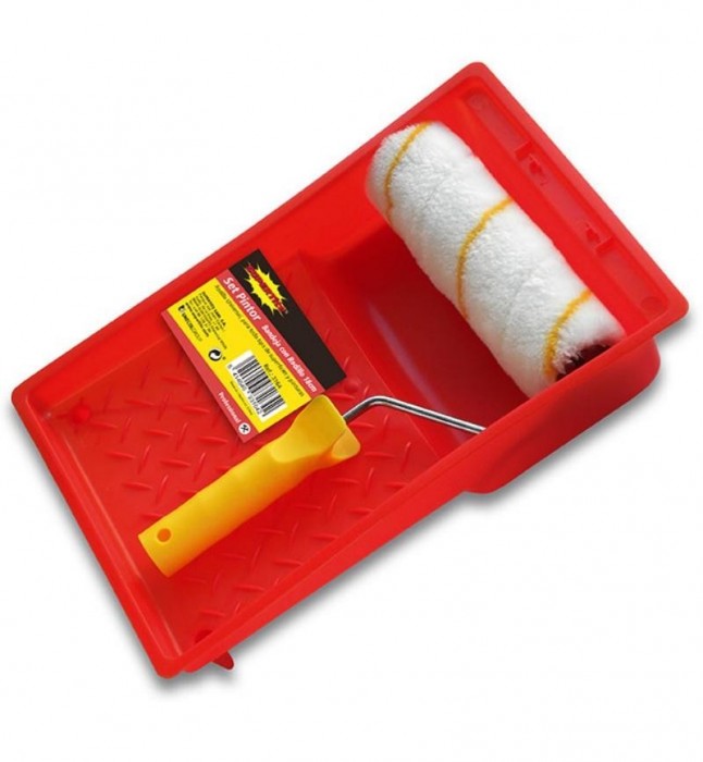 SET PINTOR BANDEJA+ROD.18CM RF.3164