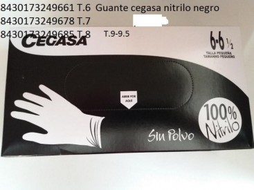 GUANTES CEGASA NITRILO...