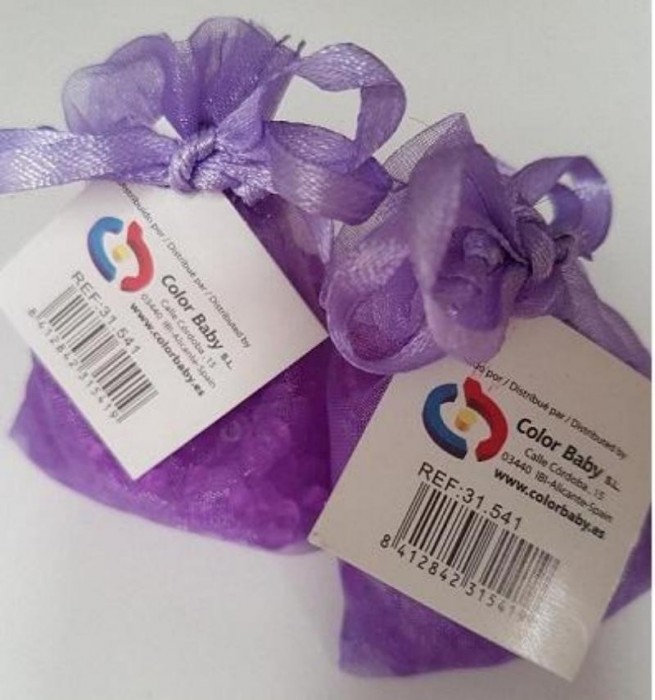 SAQUITO BOLAS AROMA LAVANDA