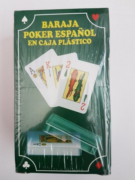 BARAJA POKER ESPAÑOL CJA.PLASTICO