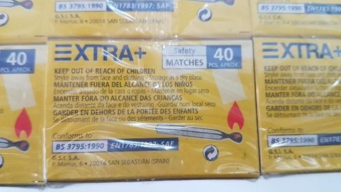 FOSFOROS 43MM PACK 10 40un