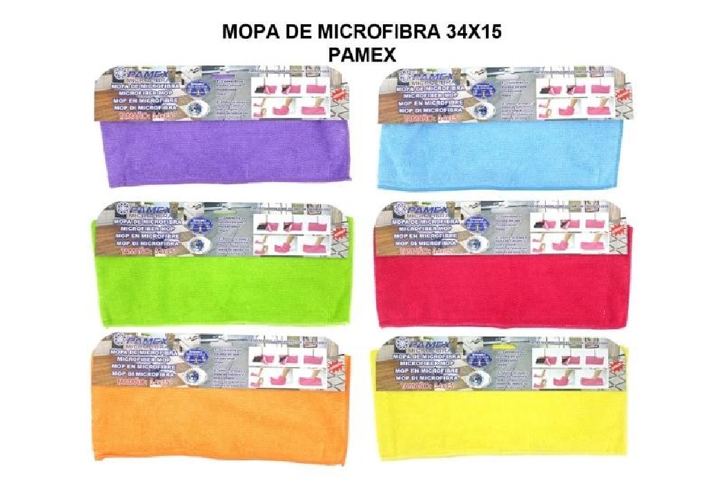 MOPA MICROFIBRA PAMEX 34*15