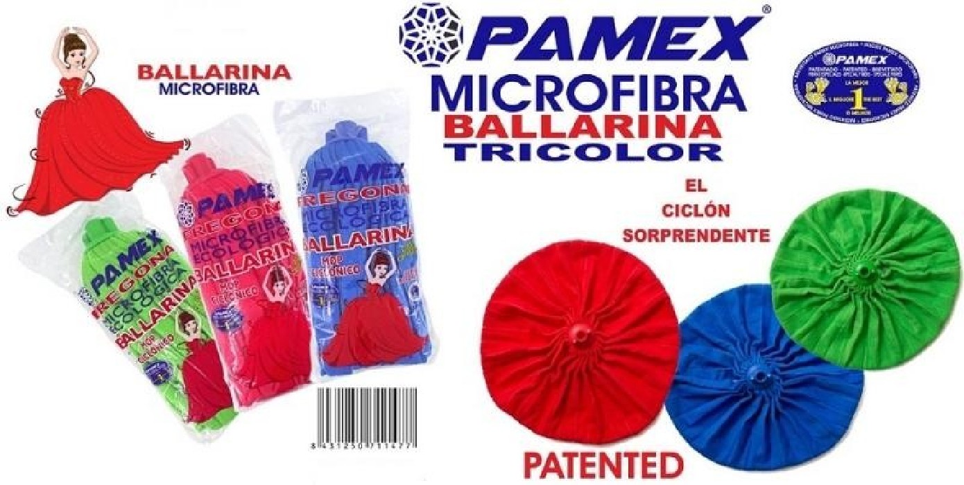 FREGONA BALLARINA TRICOLOR REF.711477