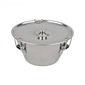 FLANERO INOX C/TAPA 20CM...