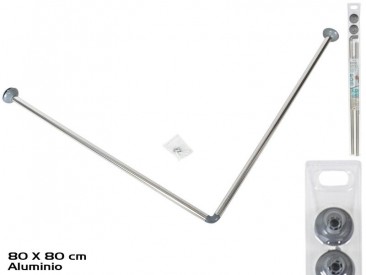 BARRA BAÑO ESQUINERA 80X80...