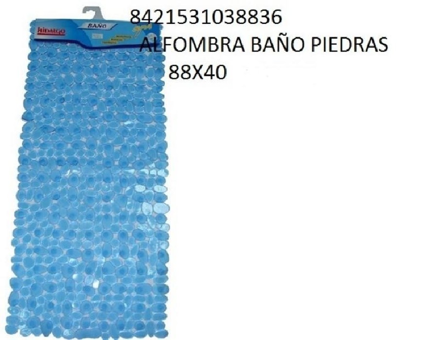 ALFOMBRA BAÑO PIEDRAS 88X40