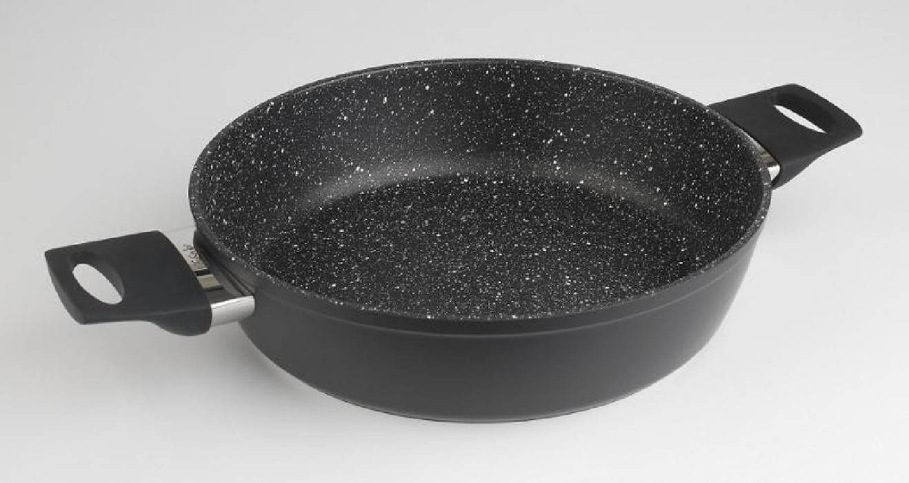 CAZUELA BAJA ALUMINIO PIEDRA 26CM...