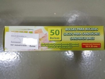 BOLSA BOCADILLO 18X36 50UN...