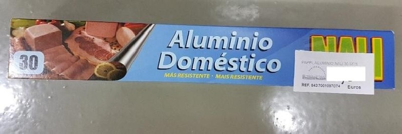 PAPEL ALUMINIO NALI 30 M...